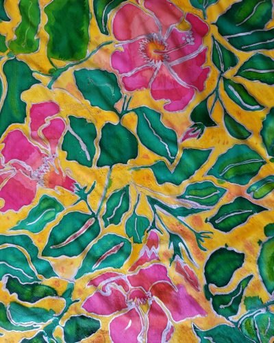 Hand & Silk Painting - 20240709_150743